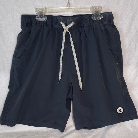 Vuori Men's Swim Hybrids in Dark Blue - Picture 1 of 6